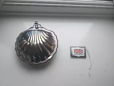 £4.99 • Buy Lovely Vintage Queen Anne Silver Plated Butter Dish & Glass Liner