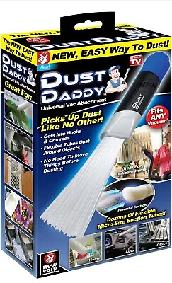 NEW Dust Daddy Universal Vac Attachment As Seen On TV FITS ANY VACUUM • $9.99