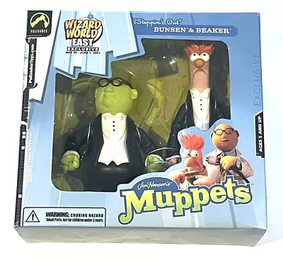 The Muppets Steppin' Out Bunsen & Beaker 2003 Exclusive Palisades New • $69.95