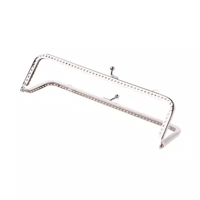 1PC Square Metal Frame Kiss Clasp For Handle Bag Purse Accessories DIY 18cm • £5.66