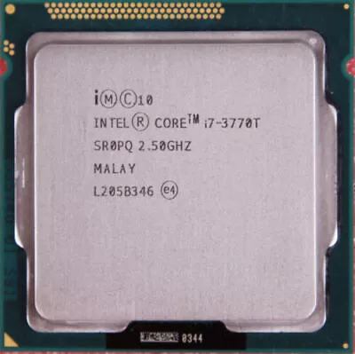 £76.66 • Buy Intel Core I7-3770T SR0PQ 2.5GHz 4C 8T 45W 5 Gt/S Socket LGA 1155 CPU Processor