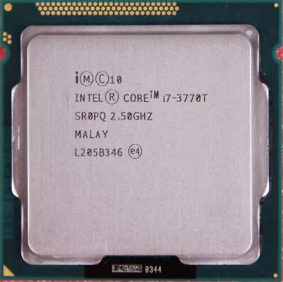 Intel Core I7-3770T SR0PQ 2.5GHz 4C 8T 45W 5 Gt/S Socket LGA 1155 CPU Processor • £76.54