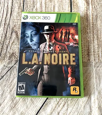 Rockstar Games Presents L.A. NOIRE (Microsoft Xbox 360 2011) Video Game • $4.99