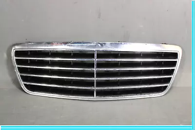 00-03 Mercedes E320 E430 W210 Front Hood Radiator Grille Grill Chrome Oem • $102