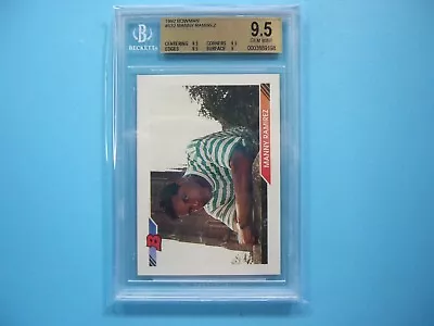 1992 Bowman Mlb Baseball Card #532 Manny Ramirez Rookie Rc Beckett Bgs 9.5 Gem • $79.99