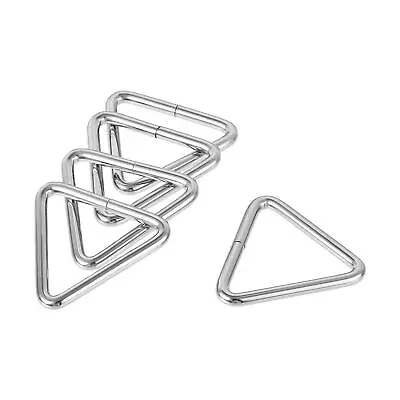 Metal Triangle Ring Buckle 1.26 (32mm) Inner Width For Strap Craft DIY 10pcs • $8.73