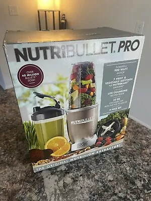 NEW Nutribullet PRO 900 Watts Magic Bullet Nutrition Extractor 9 PC Set 32oz Cup • $64