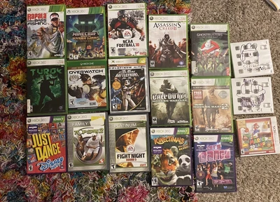 $155.83 • Buy Xbox 360 Games With 2 3DS Titles And Empty Super Mario 3D Land Case