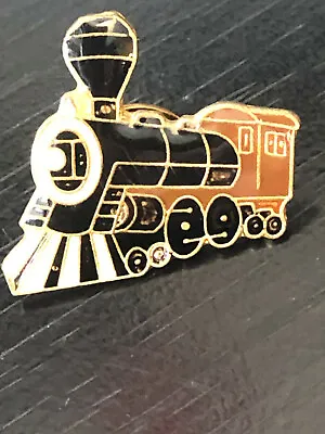 Vintage Collectible Train Engine Colorful Metal Pin Back Hat Pin Lapel Pin • $9