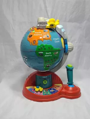 VTech Fly And Learn Talking Globe Interactive Educational Learn And Play TESTED • $14.50