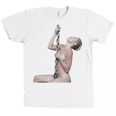 Miley Cyrus Naked Wrecking Ball Bella + Canvas T Shirt Bangerz Tee NEW • $19.95