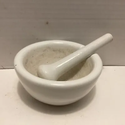 Antique Porclein Motar And Pestle • $49.99