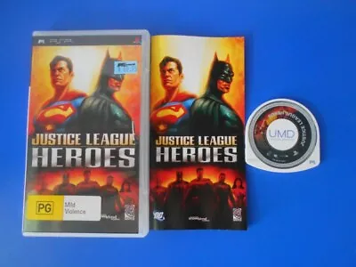 Justice League Heroes - Sony PSP PlayStation Portable Games PAL • $45