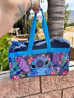 Disney Lilo And Stitch Duffel Bag Carry On Overnight Travel  Tote 18  Dance Bag • $24.75