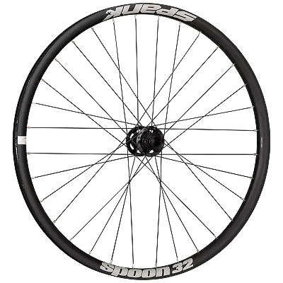 Spank Spoon 32 Front Wheel - 26  20 X 110mm 6-Bolt Black • $199.99