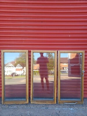 £30 • Buy Reclaimed Timber Double Glazed Windows 515x1085 Shed Garage Mancave Summerhouse
