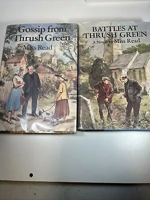 Gossip From Thrush Green And Battles At Thrush Green By Miss Read. 1st/1st HCDJ • $35