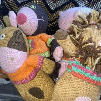 Latitude Enfant Knitted Soft Toy 9inc Each Multi Buy • £6