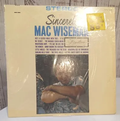 Mac Wiseman – Sincerely Lp-Tested-Open Shrink • $5.50