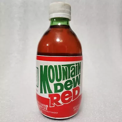 Mountain Dew Red Bottle 1988 (Sealed) • $38