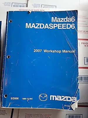 2007 Mazda6 Mazdaspeed6 Workshop And Wiring Manuals • $159.99