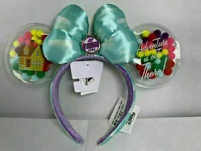 Disney Parks Mickey Mouse Ears UP Balloons House Grape Soda Headband Clear - NEW • $7.99