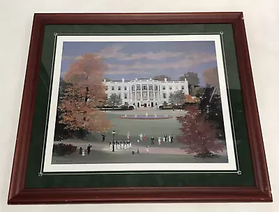 Michel Delacroix  The White House  Framed Print • $249.99