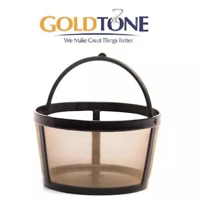 GoldTone Reusable 4 Cup Basket Coffee Filter For Mr. Coffee Makers And Brewers • $7.49