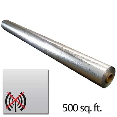 500sqft (4x125) SCIF Radiant Solid Vapor Barrier EMF Radio RFID Blocker 4x125ft • $94.88