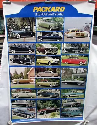 1947-1958 Packard Models Postwar Years Poster By Automobile Quarterly • $28.70