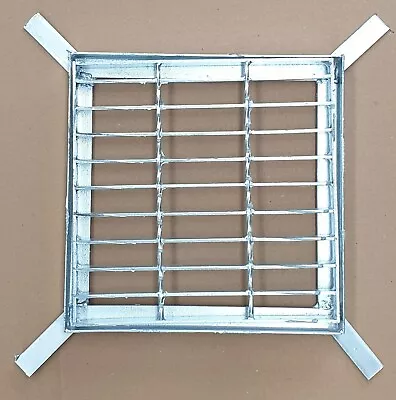 Galvanized Steel Storm Water Drain Grate + Frame Set 310mm X 310mm • $51