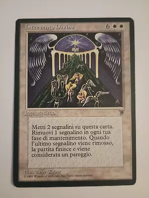 Divine Intervention EX Italian Legends MTG Magic The Gathering • $69.95