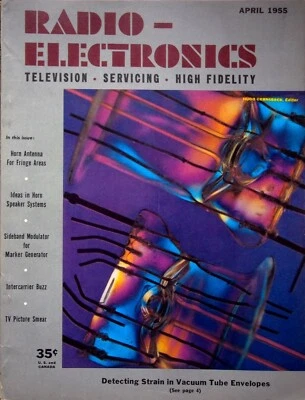 $7.80 • Buy Detecting Strain In Vacuum Tube - Radio Electronics, April 1955 Xxvi, No.4