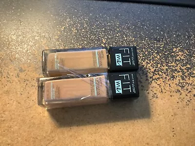 2 Maybelline Fit Me Matte + Poreless 130 &310 BEIGE • $9.99