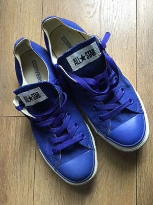£9.99 • Buy Unisex Adults Converse Low Top All Star  Size 7 Blue Lace Ups Trainers Sneakers