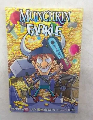 Munchkin FARKLE Steve Jackson Board Game BRAND NEW SEALED (DAMAGED BOX) • £11.75