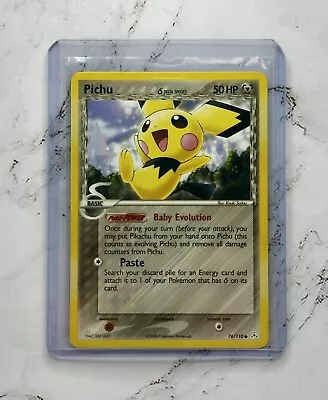 Pichu Delta Species 76/110 EX Holon Phantoms NM/Mint Vintage Rare • $5