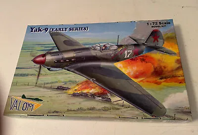 Valom 1/72 Yak-9 Early Series. No. 72079. UNUSED OPENED BOX. • $20