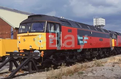 35mm Railway Slide Of Class 47 47737 @ Old Oak Common Copyright To Buyer • £4.99