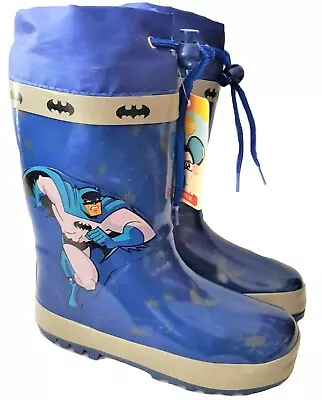 Childrens Kids Rains Wellies Snow Boys Waterproof Infants Wellington Boots Size • £6.95