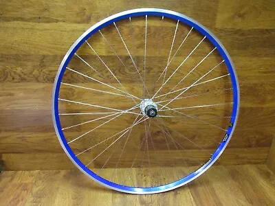 Vintage Velocity Aerohead Electric Blue 36h 700c Clincher 105 Hub Rear Wheel • $129.99