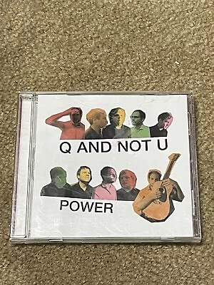 Q And Not U Power CD - 2004 Dischord Records • $8.90