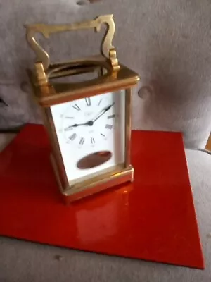 Estyma Eight Day Carriage Mechanical Clock • £20