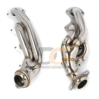 Shorty Headers For Ford 2004-2010 F150 XL XLT FX4 Lariat 5.4L Triton V8 • $255.99