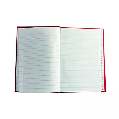 A5 A-Z Index Book Hard Back Red Book Great For Addresses Stock And More • £4.99