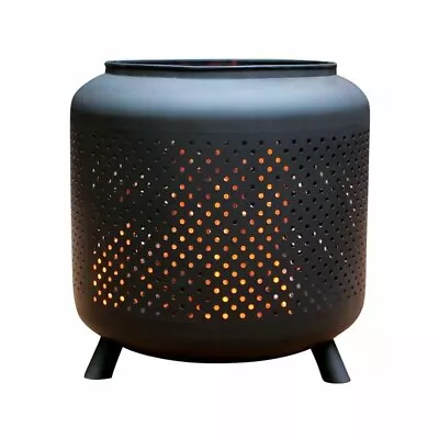 Glow Acheron™ Designer Outdoor Fire Pit Firepit Drum - Includes Log Wood Grate  • $299