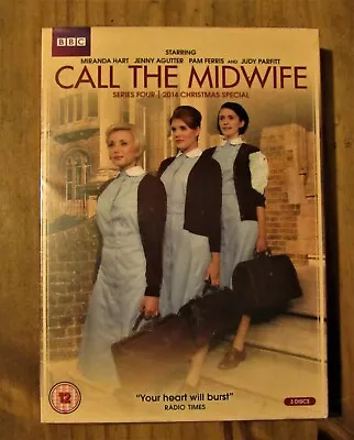 Call The Midwife Series 4 Including Christmas Special 2014 DVD New & Sealed • £5.99