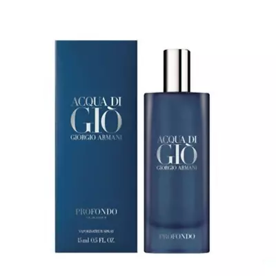 Acqua Di Gio Profondo By Armani EDP Spray 15ml For Men • $75