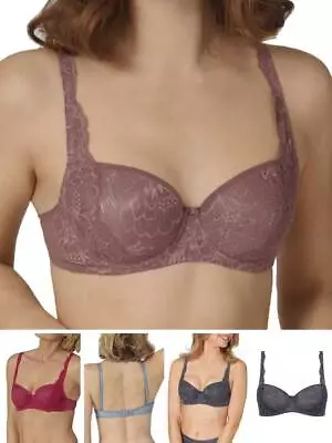 £18.95 • Buy Triumph Amourette Charm Bra WHP Half Cup Padded Underwired Lace Bras Lingerie
