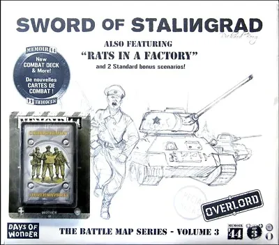 Memoir '44 Sword Of Stalingrad Scenario Expansion Board Game 2Reg 2 Overlord NEW • $59.99